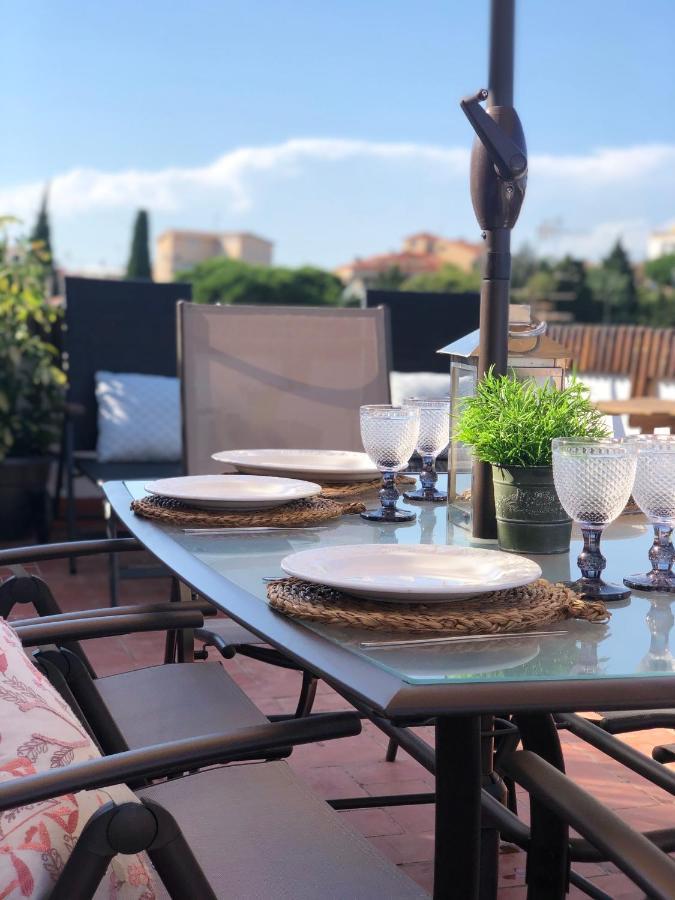 Apartamento Con Terraza Y Piscina En Малграт де Мар Екстериор снимка